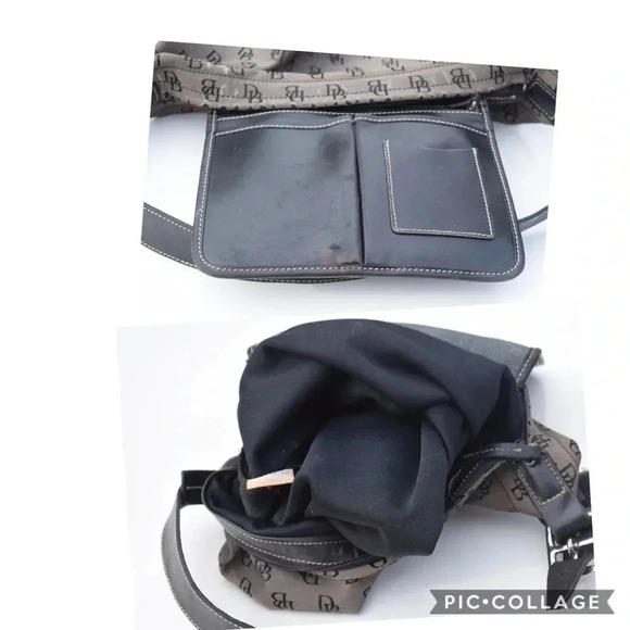 Dooney & Bourke logo hobo bag - Picture 6 of 8